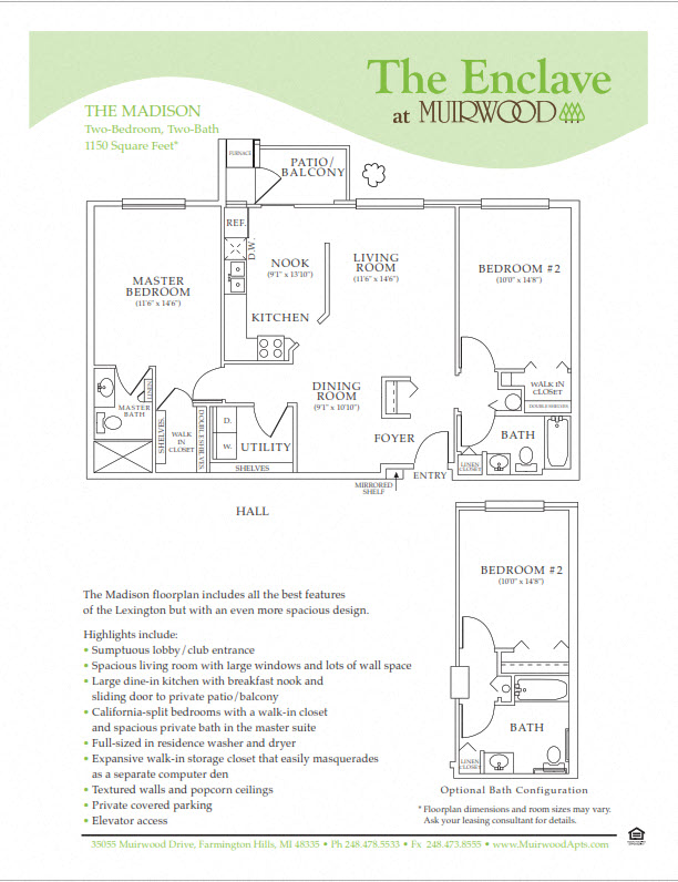 The Madison floor plan